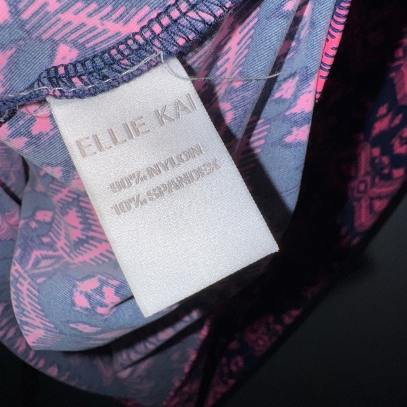 EUC Ellie Kai Geometric Print Sleeveless Shift Dress Size 0 - Picture 6 of 6